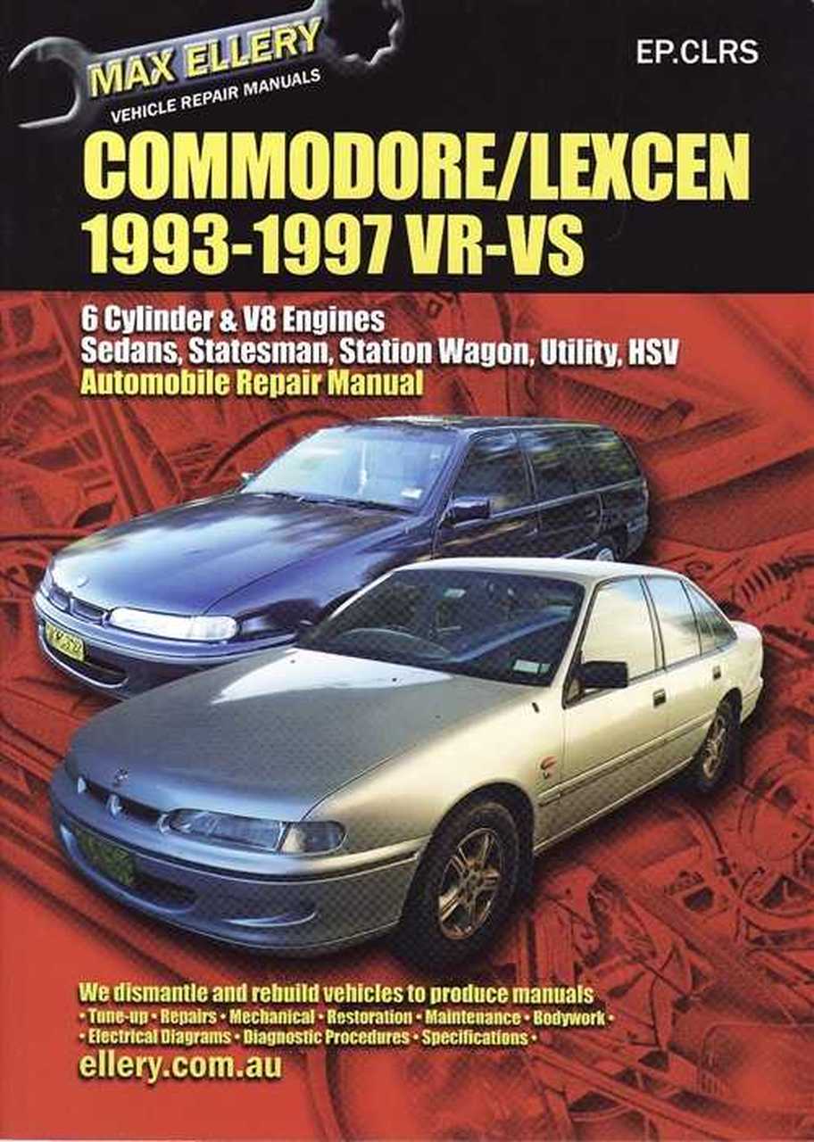 Holden Vr V8 Commodore Manual lavagreat
